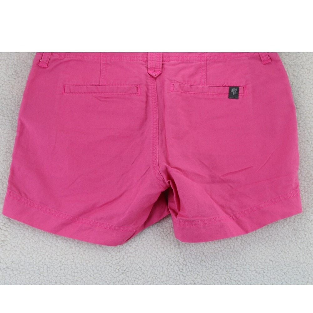 The North Face Womens Pink Chino Shorts Size 2 Long Casual Outdoor - Picture 11 of 13